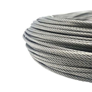 Cable de Acero Inoxidable Grado 304, Estándar ASTM, 12 mm, Tipo Duro, Estructura 6*36, en Bobina de Madera, para Uso en Construcción, Corte y Doblado - Product Image 5