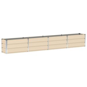 Maceta de Acero Color Marfil 125.98 X 15.75 X 17.72 Pulgadas, Macetas y Jardineras - Product Image 2