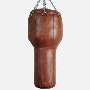 Sac de frappe en cuir multicolore de fabrication professionnelle pour la gym et le fitness, avec logo personnalisé, pour le kick-boxing. - Product Image 1