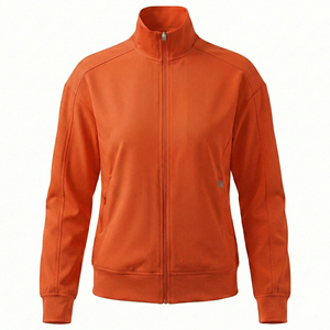 Blouses médicales extensibles pour femmes, coupe athlétique, fermeture éclair intégrale, anti-humidité, vêtements professionnels d'hôpital pour infirmières - Product Image 4