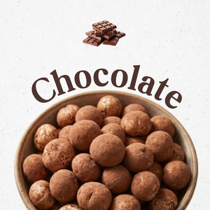 Makhana de Chocolate (Fox Nuts) |   Semillas de Loto Tostadas, Bocadillo Dulce |   Proveedor de Semillas de Nenúfares Aromatizadas al por Mayor - Product Image 1