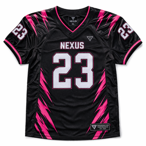 เสื้อทีมอเมริกันฟุตบอลแบบกำหนดเองสำหรับโรงเรียน ผ้าโพลีเอสเตอร์แห้งเร็ว ระบายอากาศได้ดี ปักชื่อและหมายเลขผู้เล่นตามสั่ง - Product Image 1