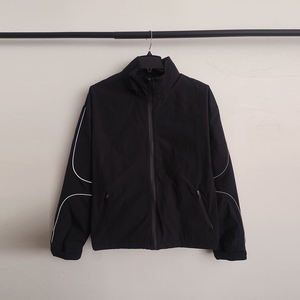 Factory Price Men's Streetwear Windbreaker Set Breathable Quick Dry 100% Nylon <b>Lightweight</b> Summer <b>Jacket</b> Shorts for <b>Running</b> - Product Image 3