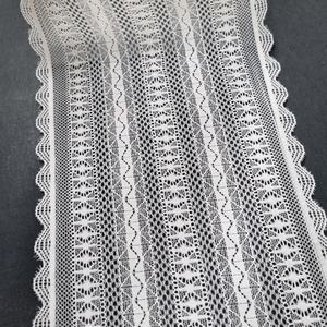 Geometric Scalloped Stretch Lightweight <b>Lace</b> Fabric Nylon Spandex 17.5cm <b>Elastic</b> Warp Knit Customized Color Custom Designs for - Product Image 4