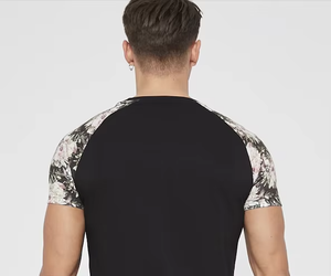 Camisetas Casuales de Manga Corta para Hombre, 100% Algodón, Lavado Ácido, con Logotipo Personalizado Bordado, Estampado en Blanco, Estilo Urbano, en Stock - Product Image 5