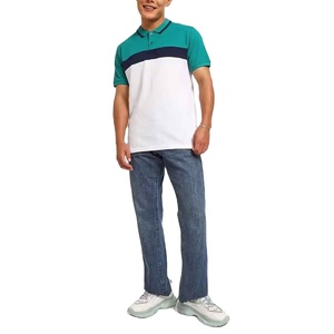 Nouveau Polo Homme Confort Avancé Tissu Extensible Mélange de Matières Mobilité Flexible Tenue Décontractée Élégante - Product Image 5