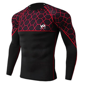 Combinaisons de compression pour hommes, service OEM sur mesure, spandex/polyester, durables, respirantes, séchage rapide - Product Image 3