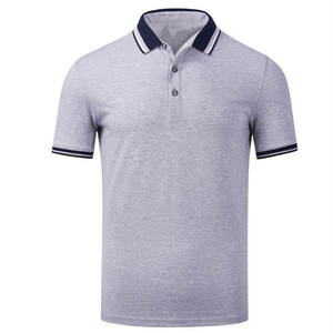 เสื้อโปโลผ้าฝ้ายคลาสสิกทรงเข้ารูปแขนสั้น - Product Image 6