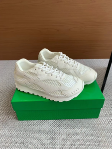Zapatos de diseñador Bottegas Venetas Orbit, zapatillas deportivas casuales de caña baja, zapatillas deportivas retro plateadas, zapatos para caminar a la moda. - Product Image 6