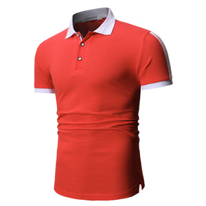 Camisa de Hombre Verde de Poliéster Piqué, Manga Corta, Corte Regular, Transpirable, Casual, con Estampado Geométrico Digital y Logotipo Frontal Deportivo - Product Image 4