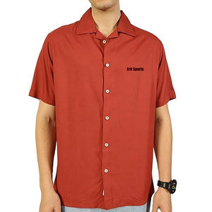 Long Sleeve Men Camp <b>Collar</b> <b>T</b>-<b>Shirts</b> Professional Manufacture 100% Cotton Made Camp <b>Collar</b> <b>Shirt</b> - Product Image 1