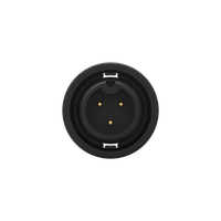 Connecteur Adaptateur Industriel Automobile Étanche IP67 4A 250V, Taille B, 3 Broches, en Laiton Moulé en Nylon, Rond avec Câble