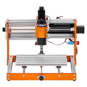Fresatrice CNC a 3 Assi con Mandrino da 500W, Area di Lavoro 300 x 180 x 80 mm, Controllo Offline per Incisione e Fresatura del Legno, Serie 3000 - Product Image 1