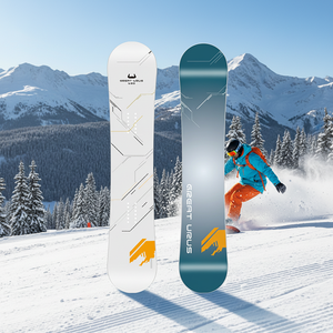 Ski de ski alpin éco-responsable et économe en énergie avec noyau en bois de peuplier et fibre de carbone, fabricant OEM ODM - Product Image 2