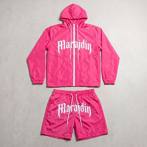 Popular Cotton Letter Print Hoodie and Short Set for Men and Women Long-Sleeved Casual Style for Spring and Summer - Product Image 2