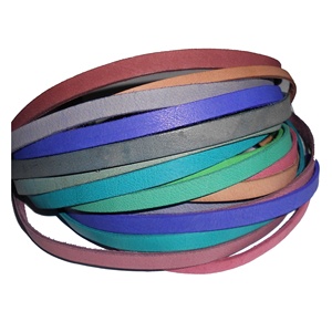 Latest 10mm <b>Leather</b> Flat Cord Hot Selling DIY Craft Jewelry Findings for Jewelry Making and Other Accessory Creations - Product Image 3