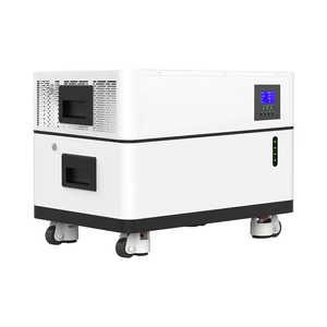 Invertisseur de stockage d'énergie domestique HR empilable 48V 51.2V, batterie de secours 15kWh, 100AH 200AH, hybride blanc 50kg - Product Image 1