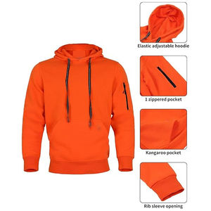 Survêtement unisexe à capuche en molleton de coton respirant et durable, style tendance, hiver, 2-en-1, imprimé, personnalisé, haute qualité, marque privée - Product Image 6