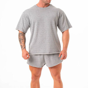 Camiseta Deportiva de Gimnasio de Manga Corta, 100% Algodón, Transpirable, Ecológica, con Logotipo Personalizado en Color, para Entrenamiento - Product Image 6