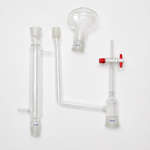 29 Piece Distillation Device Essential Oil Purification Kit Borosilicate 3.3 Glass Laboratory Instrument Set <b>Stopper</b> 250ml - Product Image 1