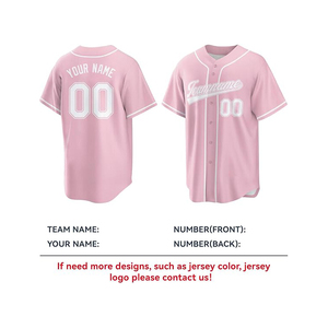 Camisetas de Béisbol Personalizadas al por Mayor, Sublimación OEM, Bordado 3D, Transpirables, de Seda/Algodón, Manga Corta, Nombre y Número del Jugador, Secado Rápido - Product Image 4