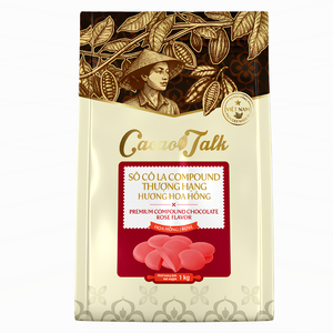 Proveedor Mayorista Global de Chocolate Compuesto HALAL OEM/ODM, Botones de Chocolate con Rosa, 1KG, Ingredientes para Repostería - Product Image 1