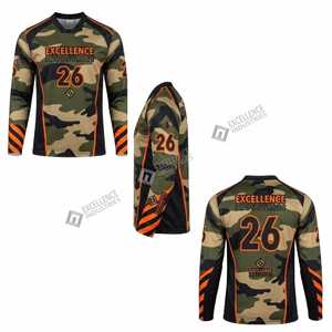 Conjunto de Pantalones y Jersey de Motocross de Camuflaje para Hombre de Alta Calidad, Manga Larga, Secado Rápido, para Todas las Temporadas, Ropa de Carreras de Motocicleta - Product Image 4