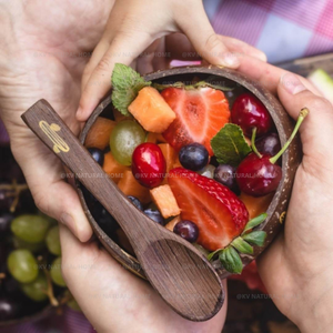 Tazón de Coco Crudo Vietnamita Personalizado, Estilo Bohemio Clásico Moderno, Ecológico, de 10-13 cm - Product Image 4