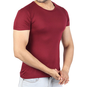 T-shirt col rond en coton 250 GSM pour homme, couleur unie, style streetwear basique, coupe ample, manches courtes, fournisseur OEM ODM marque privée - Product Image 2