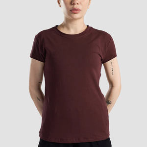 เสื้อครอปออกกำลังกายแบบหลวมๆ ขายส่ง เสื้อผ้าฝ้ายสำหรับผู้หญิง เสื้อครอปท็อป เสื้อยืดครอปผู้หญิง - Product Image 4