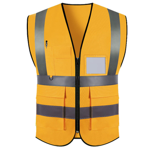 Chaleco de Seguridad de Trabajo de Última Moda, Reversible, Transpirable, de Alta Visibilidad y Personalizable - Product Image 1