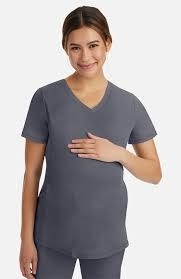 Ensemble d'uniformes de maternité haut de gamme, tissu extensible doux, vêtements de travail pour infirmières, vêtements médicaux confortables pour la grossesse - Product Image 4