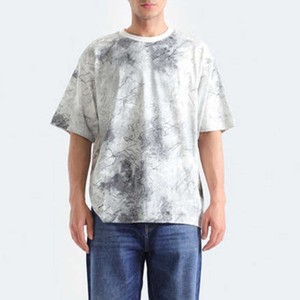 เสื้อยืดลายหินอ่อนผู้ชาย High Street คุณภาพสูง ระบายอากาศได้ดี บริการ OEM แขนสั้น สไตล์โมเดิร์นอาร์ต ผลิตในปากีสถาน - Product Image 1