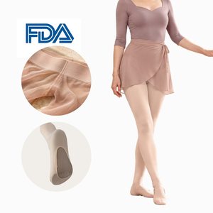 Medias de ballet hechas en Taiwán para escuela de danza, OEM, ODM, logotipo personalizado, nailon, finas, transparentes, absorbentes del sudor, pantimedias de pie completo - Product Image 1