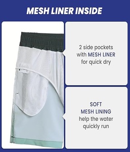 Shorts de Baño para Hombre de Alta Calidad, Sostenibles, con Cordón Elástico, de Secado Rápido, Corte Clásico, Largo hasta la Rodilla, Color Personalizado - Product Image 5