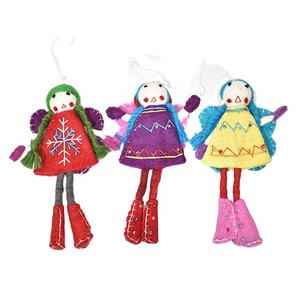 Hermoso Ángel de Fieltro Hecho a Mano en Nepal/ Ángel de Fieltro Artesanal para Mujer, Éxito de Ventas/ Ángel de Fieltro de Calidad de Exportación - Product Image 1