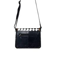 Nouveau sac à main pour femme, style western national, tendance, luxe, cuir véritable, fait main, design vintage, bohème, fermeture éclair, imperméable, forme coussin, 2L