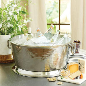 Antique <b>Champagne</b> <b>Stand</b> Interior Decor Metal Wine Chiller Handcrafts American Style Beer Ice <b>Bucket</b> Custom Logo Finished - Product Image 4