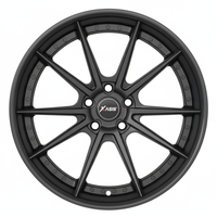Nuevas llantas de aleación ligeras estilo BBS, forjadas por flujo, cóncavas, multirradio, plateadas mecanizadas, 25 mm, 19-22 pulgadas