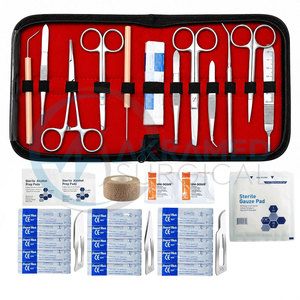 Kit d'entraînement professionnel aux sutures chirurgicales, instruments de formation médicale d'urgence pour les traumatismes et les premiers secours, certifié CE - Product Image 2