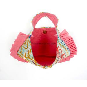 Magnifique sac à bandoulière et pochette kantha pour femme, style bohème, de créateur, fait main, léger, grand format, pour voyage et usage quotidien - Product Image 3
