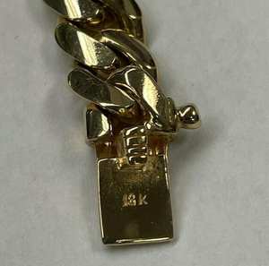 Bracelet chaîne cubaine Miami en argent 925 plaqué rhodium 12 mm, style rappeur hip-hop, serti de diamants Dvars et de moissanite pour femme - Product Image 6