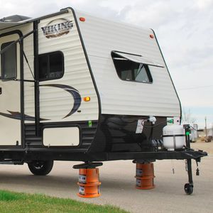 Blocchi Stabilizzatori per Camper RV in Polipropilene di Alta Qualità, Capacità 2000 Libbre, Blocco per Livellamento Rimorchio, Accessorio per RV - Product Image 1