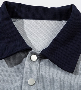 Summer Premium Quality Men's Casual Solid Color Plus Size Breathable Anti-Wrinkle Eco-Friendly 100% Cotton Jersey Knitted Short - Product Image 3