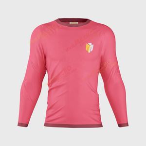 ชุดป้องกันผดผื่นสำหรับผู้ชายแขนยาวหลากสีโลโก้ออกแบบได้ตามต้องการสำหรับตัวเลือกดีไซน์ส่วนบุคคล - Product Image 1