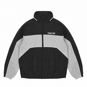Custom Design <b>Men's</b> Winter Thick Eco-Friendly Windbreaker <b>Jacket</b> Waterproof Breathable Quick Dry <b>Long</b> Nylon Sports Training Oem - Product Image 6