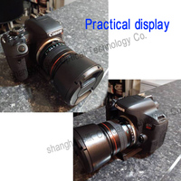 Objectif d'appareil photo à focale fixe 85 mm F1.8-22 avec diamètre de filtre de 72 mm, compatible avec les montures Canon, Nikon, Sony E pour portraits haut de gamme