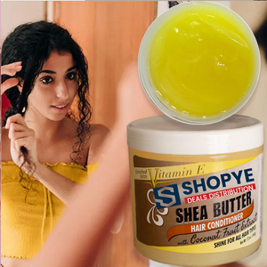 Après-shampoing Shine for All avec beurre de karité et extrait de noix de coco, formule sans rinçage pour des cheveux doux et lisses - Product Image 5