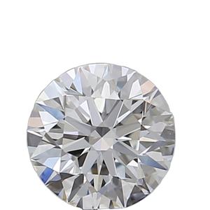 Diamante Blanco F HPHT de 0.50 Quilates, Forma Redonda, Claridad SI1, Corte Brillante, Diamante Cultivado en Laboratorio, Medio Quilate, para Joyería, Diamantes Sueltos - Product Image 1