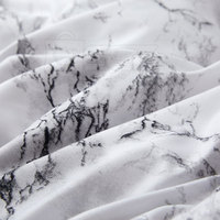 Ensemble de draps pliables écologiques modernes personnalisés, tissu en coton polyester durable, 600 fils, lavable en machine, élégant